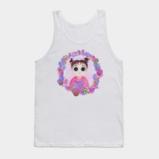 Sweet cute little girl Tank Top